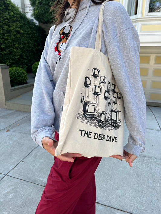 The Deep Dive Canvas Tote