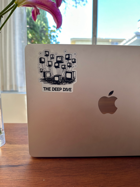 The Deep Dive Die Cut Stickers